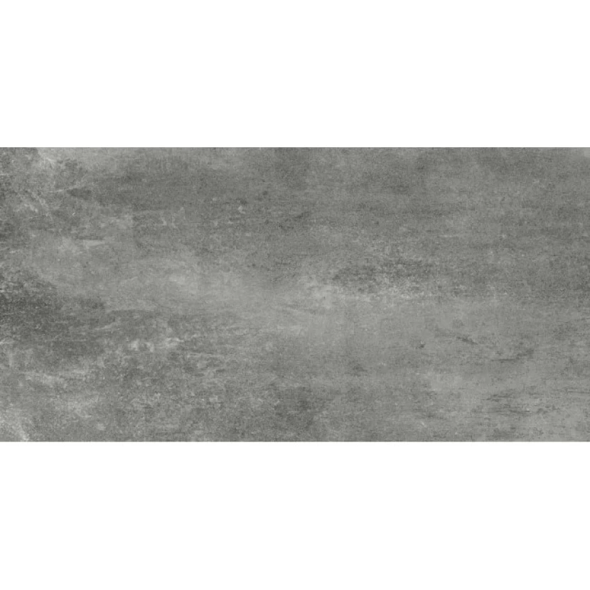 Керамогранит Грани Таганая Gresse-Beton Madain-carbon цемент темно-серый 60x120