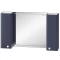 Зеркальный шкаф серый глянец 103,1x63 см Edelform Nota 35690 - 4
