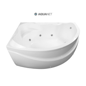 Изображение товара акриловая ванна 160,4x110 см левая aquanet jamaica 00205486