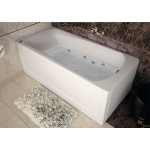 Изображение товара акриловая ванна 169,4x69,5 см aquanet roma 00205375