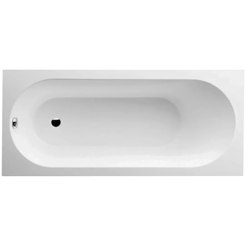 Квариловая ванна 170x75 см ярко-белый Villeroy & Boch Oberon UBQ170OBE2V-96