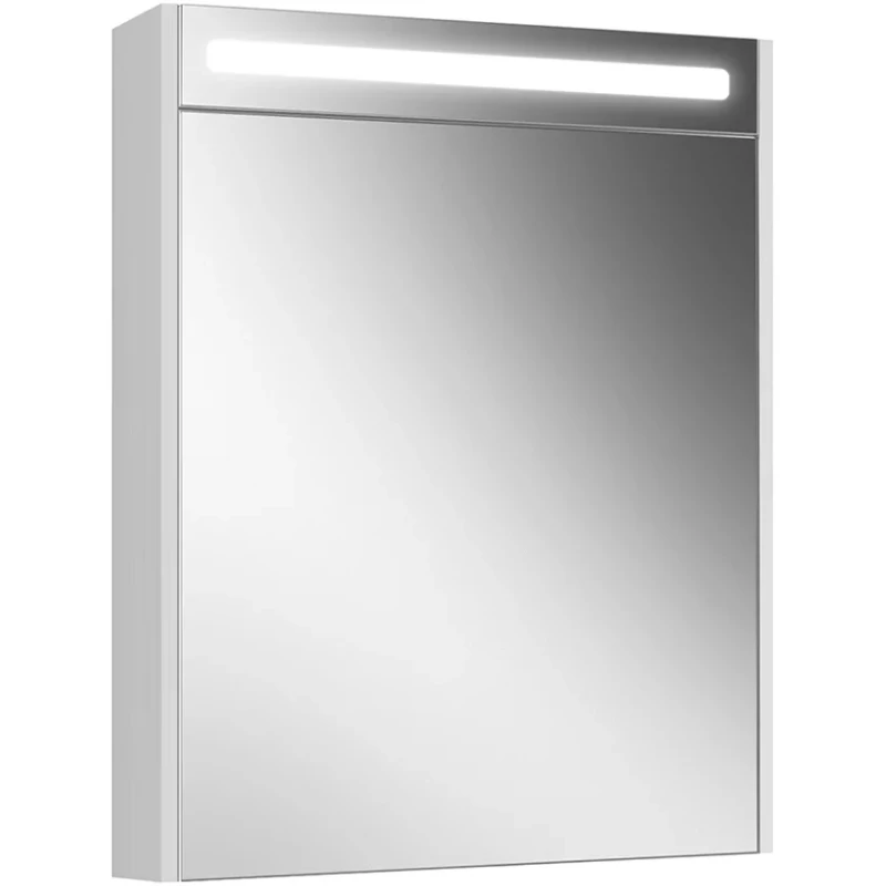 Зеркальный шкаф 64,4x80 см белый глянец R Belux Неман ВШ 65 4810924267696