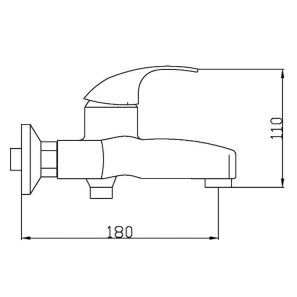 Изображение товара смеситель для ванны tsarsberg tsb-848-1109