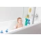Шторка для ванны подвижная двухэлементная Ravak CVS2-100 P белый+транспарент 7QRA0100Z1 - 2