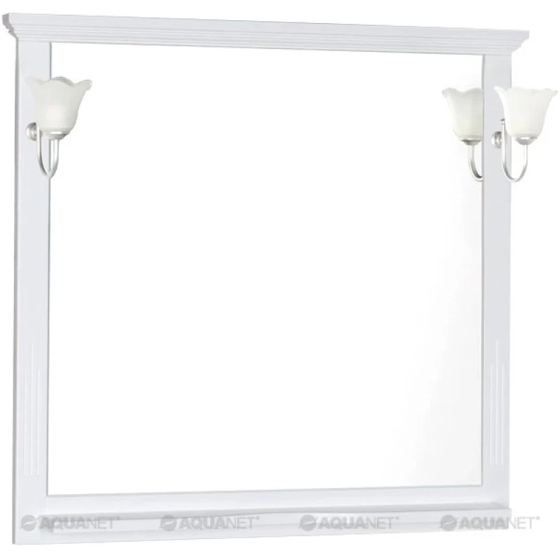 Зеркало 121,2x100 см белый Aquanet Лагуна 00175303