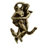 Изображение товара крючок двойной бронза art&max romantic am-0812-b