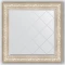 Зеркало 90x90 см виньетка серебро Evoform Exclusive-G BY 4340 - 1