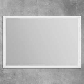 Изображение товара зеркало 120x80 см белый глянец cezares 45009