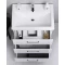 Комплект мебели белый глянец 81,5 см Aqwella Manchester MAN01083 + 4640021064733 + SM0208 - 3