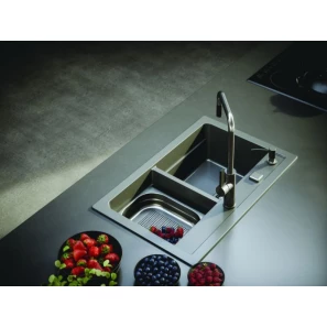 Изображение товара кухонная мойка granital alveus atrox 50 concrete - g81 1132001
