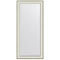Зеркало 74x164 см белая кожа с хромом Evoform Exclusive BY 7457 - 1