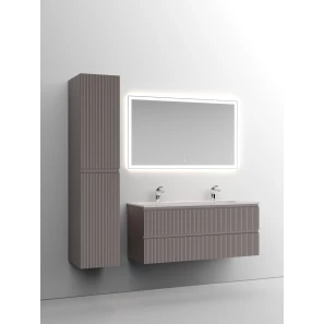 Изображение товара комплект мебели серый матовый 121 см sancos snob t snt120sm + cn7016 + ci1200