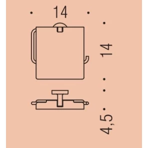 Изображение товара держатель туалетной бумаги colombo design nordic b5291