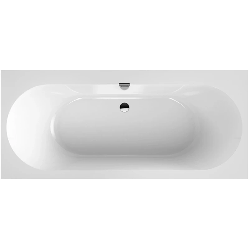 Квариловая ванна 170x75 см альпийский белый Villeroy & Boch Oberon 2.0 UBQ170OBR2DV-01