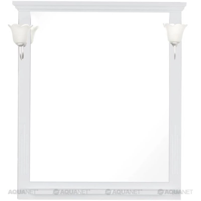 Зеркало 87,7x100 см белый Aquanet Лагуна 00175305