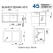 Кухонная мойка Blanco Zenar 45S InFino жасмин 523855 - 3