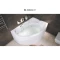 Акриловая ванна 160,4x110 см правая Aquanet Jamaica 00205503 - 2
