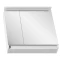 Зеркальный шкаф белый глянец 70,9x71,1 см Edelform Amata 2-789-00-S - 4