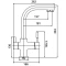 Смеситель для кухни с подключением к фильтру Osgard Balans 34974 - 3