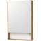 Зеркальный шкаф 55x85 см белый матовый/дуб рустикальный L/R Акватон Сканди 1A252102SDZ90 - 1