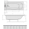 Акриловая ванна 160x70 см Alpen Laura 24611 - 3