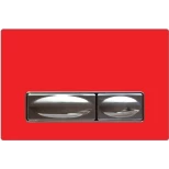 Изображение товара смывная клавиша красный/хром creavit design ozel gp400300