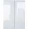 Шкаф двустворчатый белый глянец Style Line Даллас СС-00000703 - 2