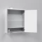 Зеркальный шкаф 60x68 см белый глянец R Am.Pm Spirit V2.0 M70AMCR0601WG - 4