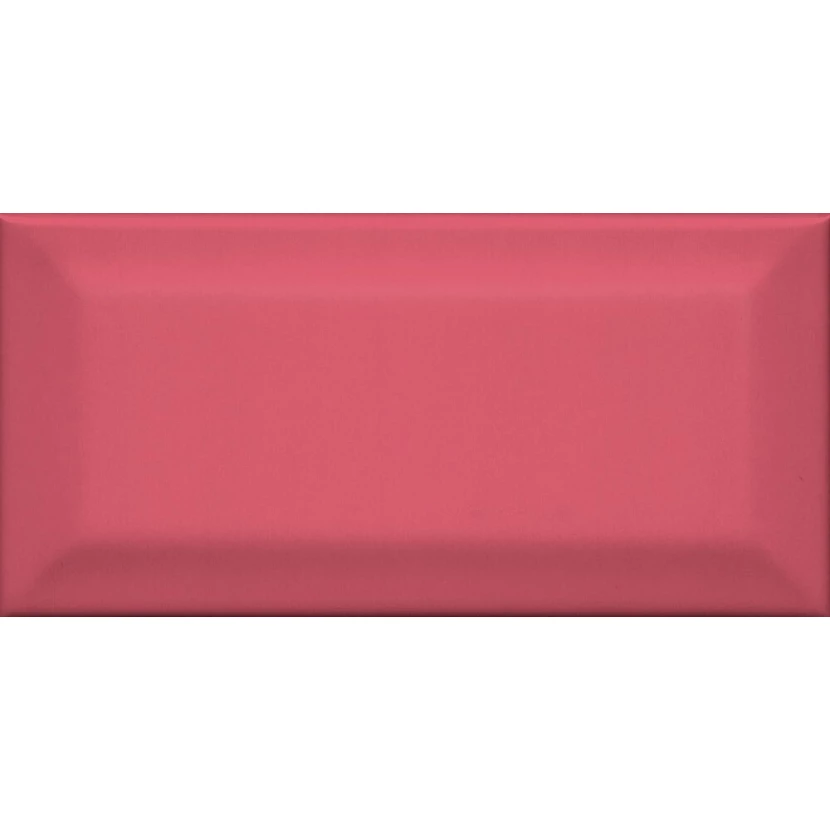 Плитка 16056 Клемансо розовый грань 7.4x15