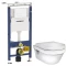 Комплект подвесной унитаз Gustavsberg Hygienic Flush 5G84HR01 + система инсталляции Geberit 458.125.11.1 - 1
