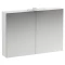 Зеркальный шкаф 100x70 см белый глянец Laufen Base 4.0285.2.110.261.1  - 1