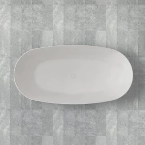 Изображение товара ванна из литьевого мрамора 160x80 см abber stein as9606