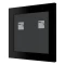 Зеркало 56x56 см черный Evoform Definite BY 7462 - 3