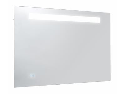 Jacob Delafon Formilia EB1041-NF Зеркало с подсветкой, часами, Анти-Пар, 80*65 см