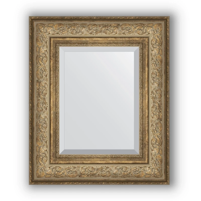 Зеркало 50x60 см виньетка античная бронза Evoform Exclusive BY 3373