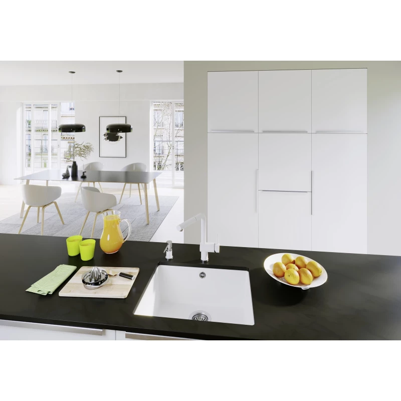 Кухонная мойка Blanco Rotan 500-U белый 523076