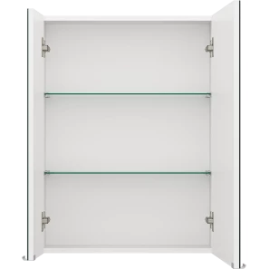 Изображение товара зеркальный шкаф 60x80 см белый глянец r misty аура э-аур02060-01