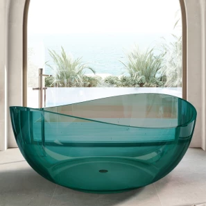Изображение товара ванна из полиэфирной смолы 150x150 см abber kristall at9705aquamarin