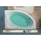 Акриловая ванна 159,5x100 см правая Aquanet Sarezo 00205550 - 6