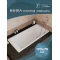 Чугунная ванна 170x70 см Delice Parallel DLR220505RB - 4