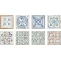Керамическая плитка Kerama Marazzi Вставка Виченца Майолика 4,9x4,9 HGD\A181\5246