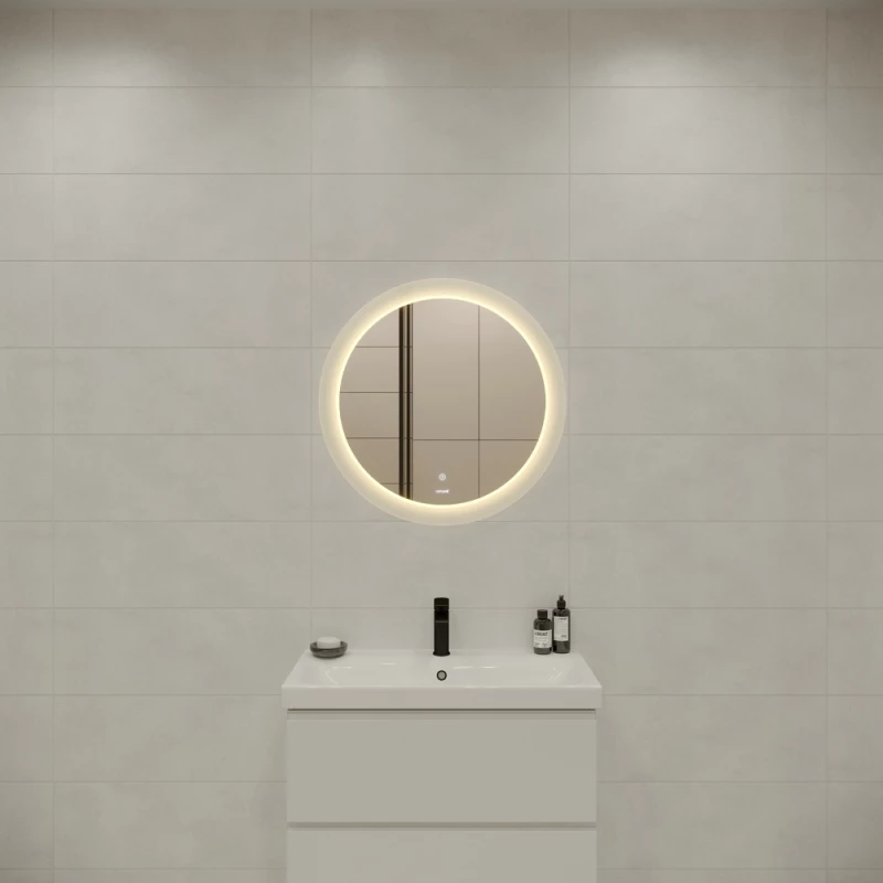 Зеркало 72x72 см Cersanit Design LU-LED012*72-d-Os