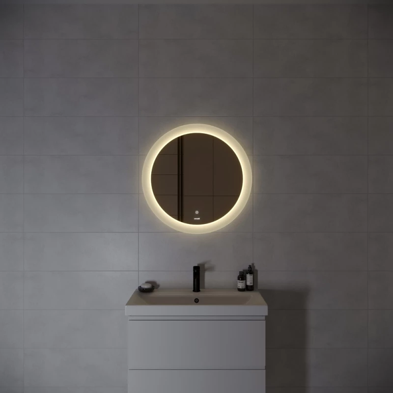 Зеркало 72x72 см Cersanit Design LU-LED012*72-d-Os