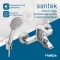 Смеситель для ванны Santek Найра WH5A10001C001 - 4