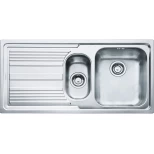 Изображение товара кухонная мойка franke logica line llx 651 полированная сталь 101.0085.812