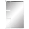 Зеркальный шкаф 55x70 см белый глянец/белый матовый R Stella Polar Нелея SP-00000043 - 2