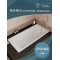 Чугунная ванна 170x80 см Delice Parallel DLR220502R-AS - 3