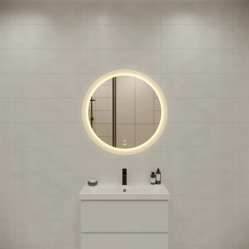 Зеркало 88x88 см Cersanit Design LU-LED012*88-d-Os