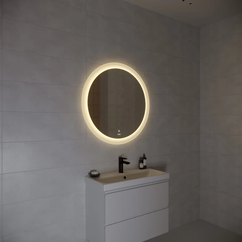 Зеркало 88x88 см Cersanit Design LU-LED012*88-d-Os