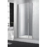 Изображение товара душевая дверь распашная belbagno sela 60 см прозрачное стекло sela-b-1-60-c-cr